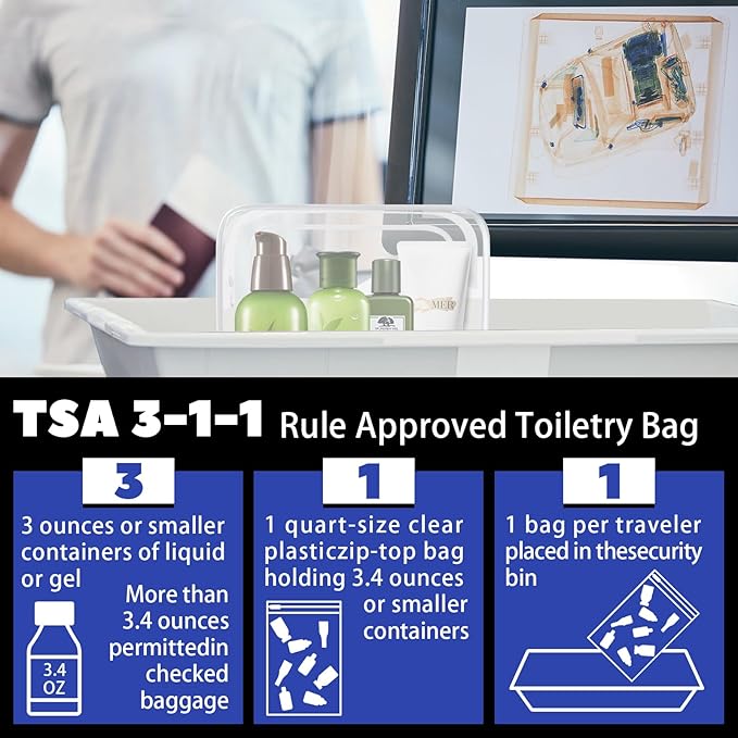 YedsIntu 16 Pieces Small Clear Makeup Bag PVC Zippered Pouches, TSA Approved Toiletry Bag for Travel, Waterproof Cosmetics Bag Vinyl Plastic Organizer Case for Vacation Bathroom