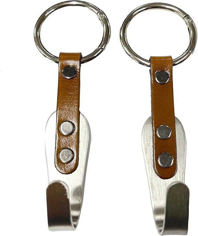 Headrest Hooks for Car 2 Pack Black
