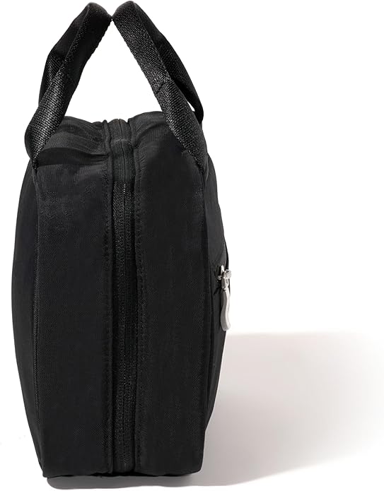 Baggallini Hanging Travel Toiletry Kit - Lightweight 6x10 Inch Makeup Bag