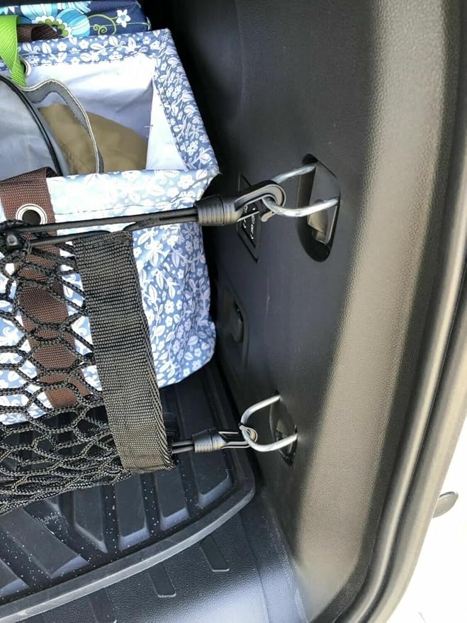 Trunk Organizer Cargo Net for Chevrolet Traverse 2018–2026 – Envelope Style Cargo Net for SUV – Premium Mesh Car Trunk Organizer Vehicle Carrier Storage – Compatible with Chevy Traverse