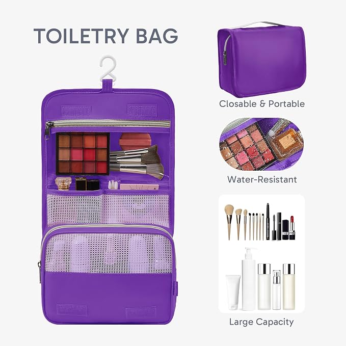 OlarHike 10 Set Packing Cubes for Travel, Gifts for Women Mom,Anti-Tearing Suitcase Organizer with Over 1000 pcs Mesh Holes,Vacation Essentials & Accessories for Cruise Ship