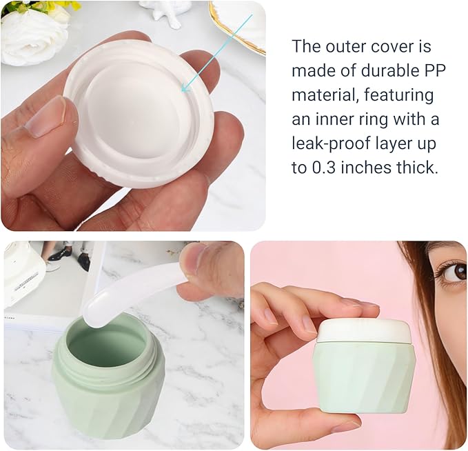 11 Pack Travel Bottles for Toiletries, TSA Approved 3oz Leak Proof Refillable Silicone Squeezable Containers Kit for Shampoo Lotion Conditioner with Toiletry Bag