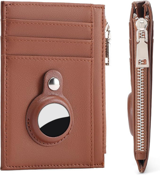 FALAN MULE Slim Minimalist Front Pocket Wallet, RFID Blocking Card Holder Wallet