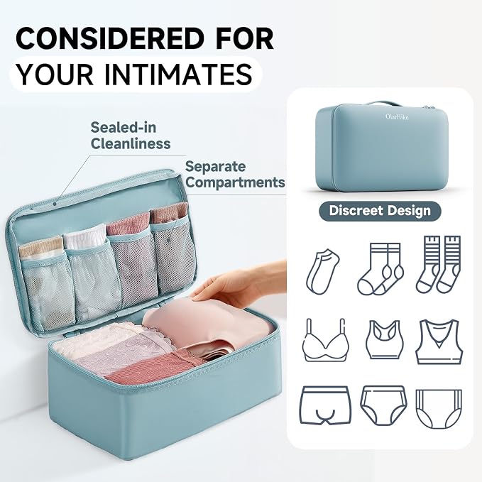 OlarHike 11 Set Packing Cubes for Travel, Gifts for Women Mom,Anti-Tearing Suitcase Organizer with Over 1000 pcs Mesh Holes,Vacation Essentials & Accessories for Cruise Ship