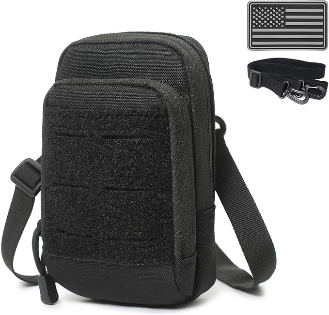 Tactical Molle EDC Pouch Cellphone Pouch Holder Utility Gadget Organizer Bag