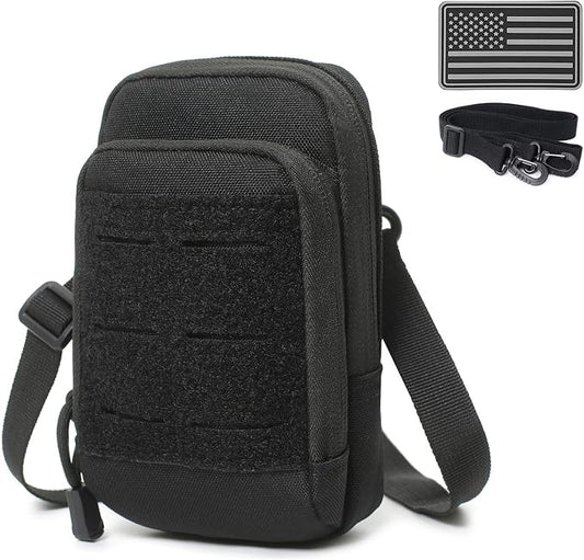 Tactical Molle EDC Pouch Cellphone Pouch Holder Utility Gadget Organizer Bag