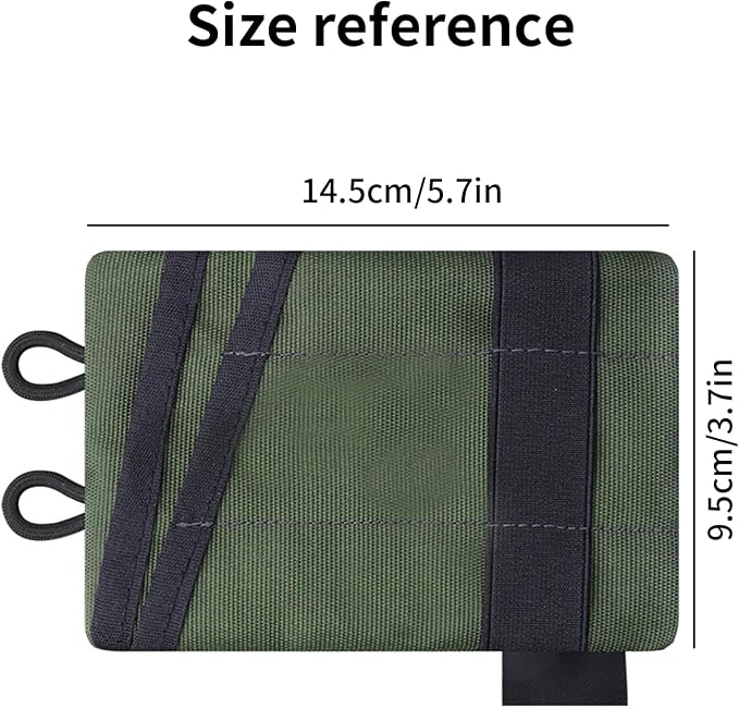EDC Storage Pouch, Anti-Lost Outdoor Tactical EDC Kit Multi-Function EDC Tool Pouch