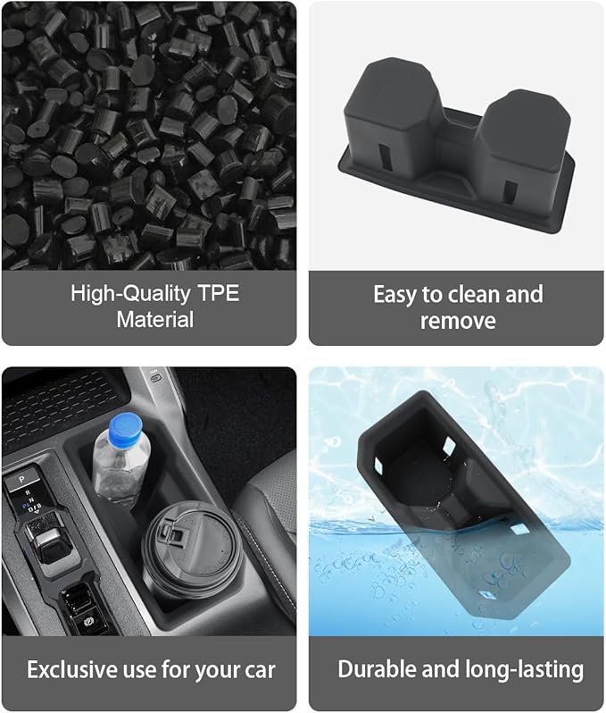 CDEFG for 2026 Toyota RAV4 Center Console Organizer for 2026 Toyota RAV4 Accessories Middle Console Organizer Armrest Storage Box (Cup Holder)
