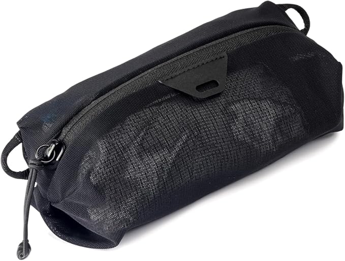 Peak Design Ultralight Mesh Packing Cube, Eclipse, Stretchy Mesh Luggage Cube with Strap Attachment Points and Luggage Pass Throughs, Zipper Opening, Travel Organizer for Men and Women, Size XXS