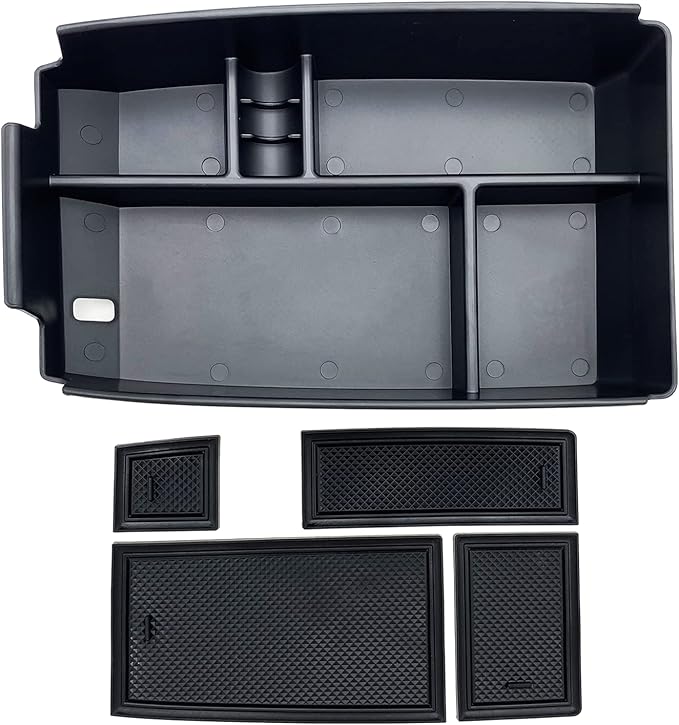 JOJOMARK Compatible with Ford Escape 2020 2021 2022 2023 2024 2025, Bronco Sport 2021-2023 2024 2025 Accessories Center Console Tray Organizer, Armrest Secondary Storage Box