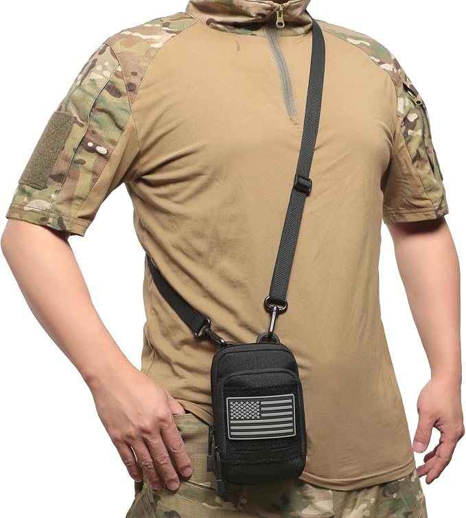 Tactical Molle EDC Pouch Cellphone Pouch Holder Utility Gadget Organizer Bag