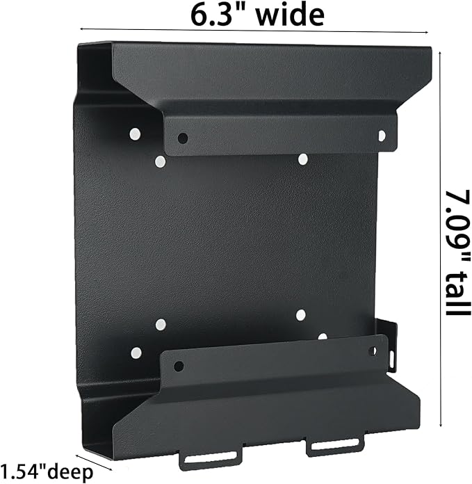 2 Pack Mini PC VESA Mount Compatible with HP Desktop Mini, Wall VESA and Under Desk Mount for HP Pro Mini 260 400,for HP ProDesk 400 405 600,for HP EliteDesk 705 800 805