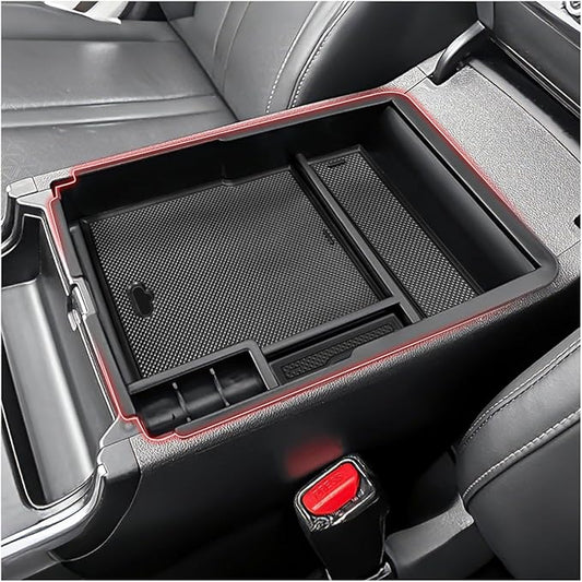 Autorder Center Console Organizer for Kia Sorento 2021-2026 Accessories Armrest Storage Box Secondary Insert Tray with 2 Color Mats