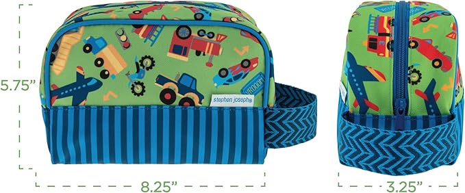 Stephen Joseph, Kids Toiletry Bag, Boys and Girls Toiletry Kit, Travel Bag