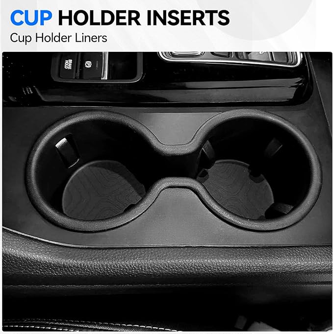 ELECFRESH 4PCS Center Console Organizer Tray for 2023-2026 Honda Pilot 2024-2026 Honda Ridgeline&Passport Accessories, Armrest Storage Box and Divider, Hidden Storage Box and Cup Holder