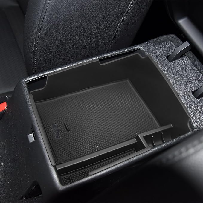Bilisin Center Console Organizer Compatible with Hyundai Elantra 2017-2020 ABS Material Insert Tray Armrest Box Interior Accessories