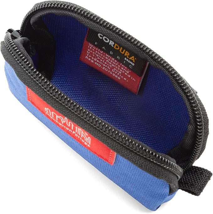 Manhattan Portage Coin Purse With Zipper Closure Pouch Eclectic Colors Credit Card ID Card Jewelry Keys Water Resistant Gift 1000D CORDURA® Everyday Carry