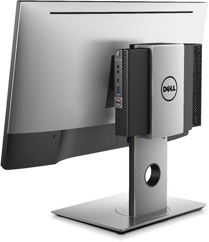Dell MFS18 Compact Micro Form Factor All-in-One Stand supports 19??to 27??Dell Ultra Sharp and P models