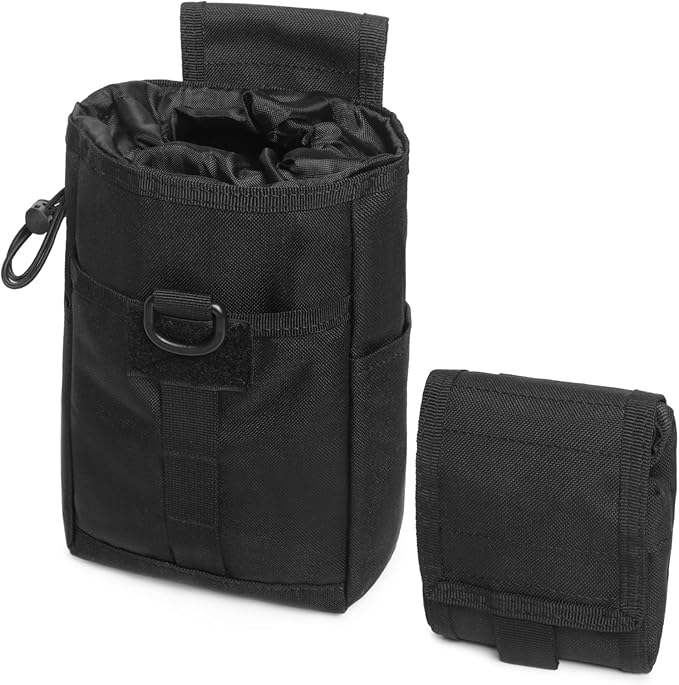 TRIWONDER Tactical Cigarette Pouch Molle Small Military Bag Battery Cigarette Case EDC Utility Card Holder Lighter Slot Mini Cigar Waist Pack