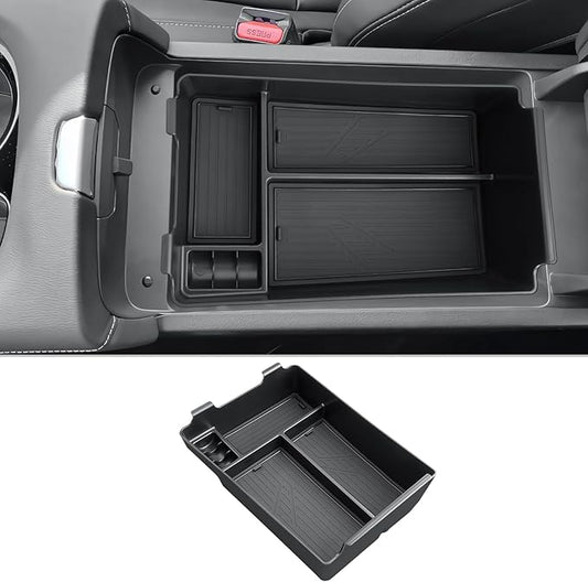 CDEFG for 2026 Murano Center Console Organizer for 2025 2026 Murano Accessories Middle Console Organizer Armrest Storage Box