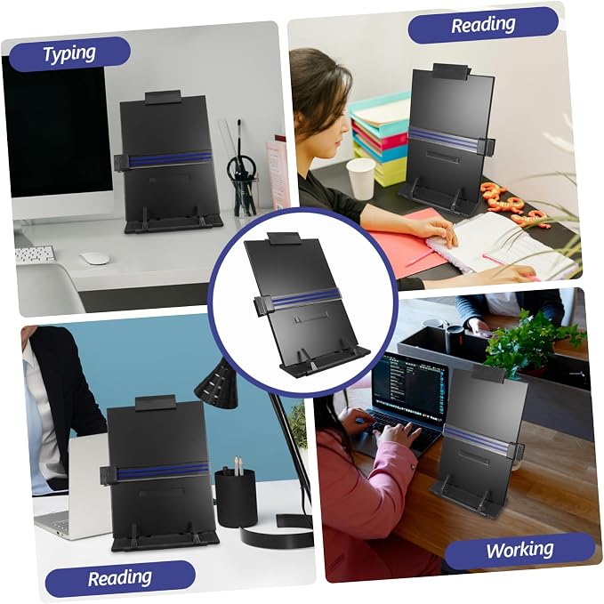 Portable Desktop Document Holder Holder Stand Desk Bookshelf Organizer