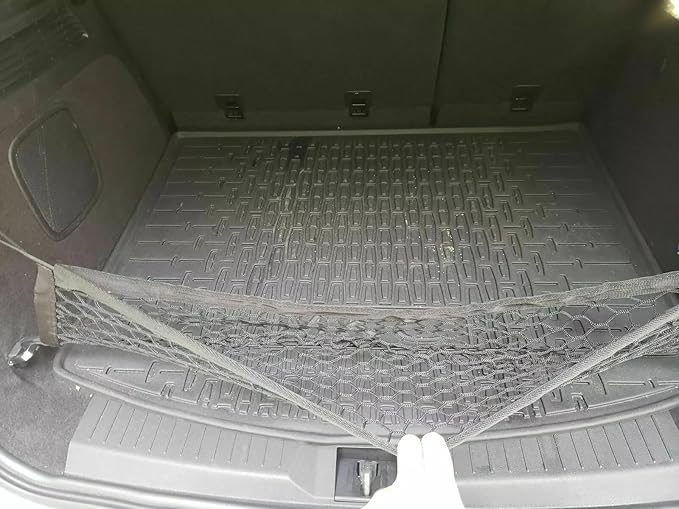 Rear Trunk Organizer Cargo Net for Lincoln MKC 2015-2020 – Envelope Style Cargo Net for SUV - Premium Mesh Elastic Car Trunk Organizer Vehicle Carrier Storage – Compatible with MKC