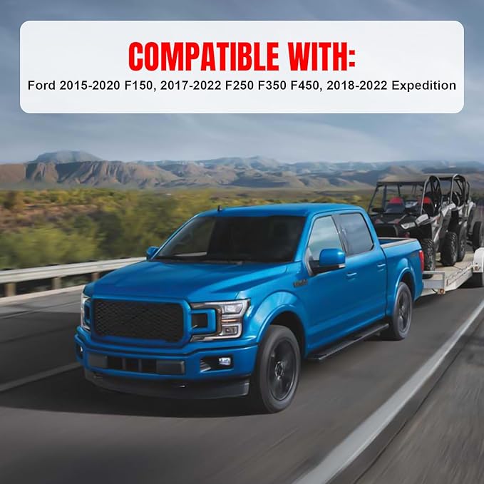 SPELAB Compatible with Ford 2015-2020 F150, 2017-2022 F250 F350 F450, 2018-2022 Expedition Center Console Organizer Insert Tray Pallet Storage Accessories