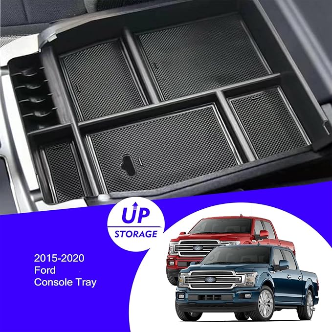 2020 F150 Dashboard Storage Box Organizer Tray for 2015-2020 Ford F150 2018-2020 Expedition Dash Storage Tray Accessories