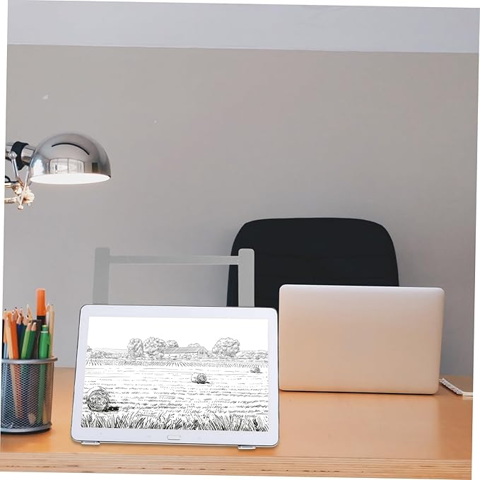 Drawing Tablet Stand Adjustable Angles Portable Copy Stand Bracket for Artists Designers Slip Design and