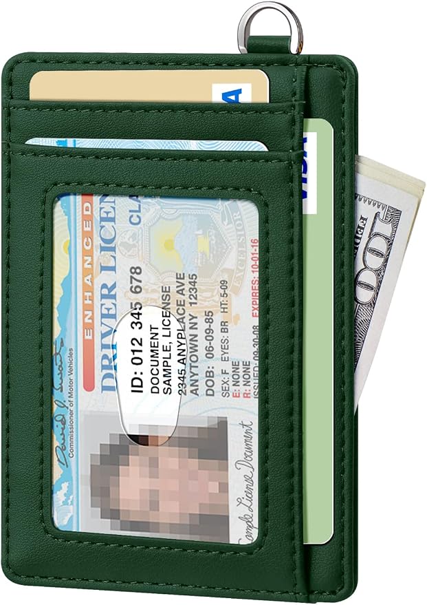 FurArt Slim Minimalist Wallet, Front Pocket Wallets, RFID Blocking, Credit Card Holder for Men