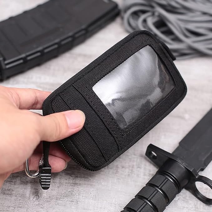 Tactical EDC Pouch, Pocket Organizer, ID Holder, Credit Card Holder for Men