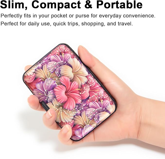 Credit Card Holder Small RFID Blocking Wallet Business Metal Slim Mini Aluminum Hard Case for Women Men