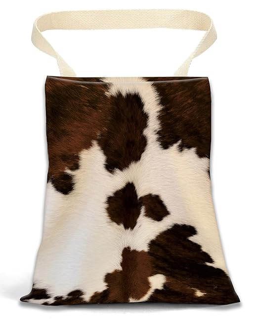 Car Garbage Can, Car Trash Bag, Car Garbage Bag, Hanging Car Trash Can for Car Accessories, Vehicle, Travelling, Camping, Cute Car Back Seat Organizer, Retro Brown Cowhide