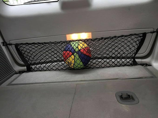 Rear Trunk Organizer Cargo Net for Chrysler Pacifica 2004-2008 – Envelope Style Cargo Net for SUV - Premium Mesh Car Trunk Organizer Vehicle Carrier Storage – Compatible with Pacifica
