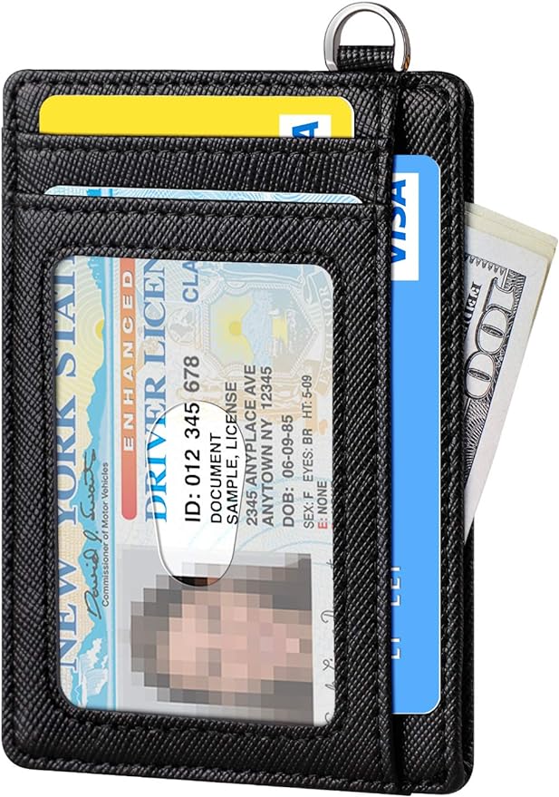 FurArt Slim Minimalist Wallet, Front Pocket Wallets, RFID Blocking, Credit Card Holder for Men
