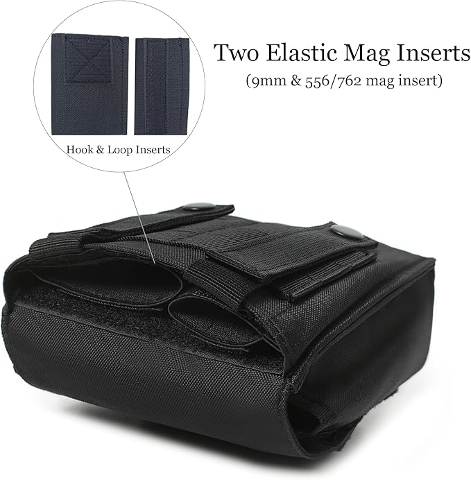 Mini Heavy Duty Tactical Belt Pouch for Men - Small Molle Pouch,Tactical Admin Pouch Compact EDC Utility Gadget Gear Pouches for Traveling, Hiking