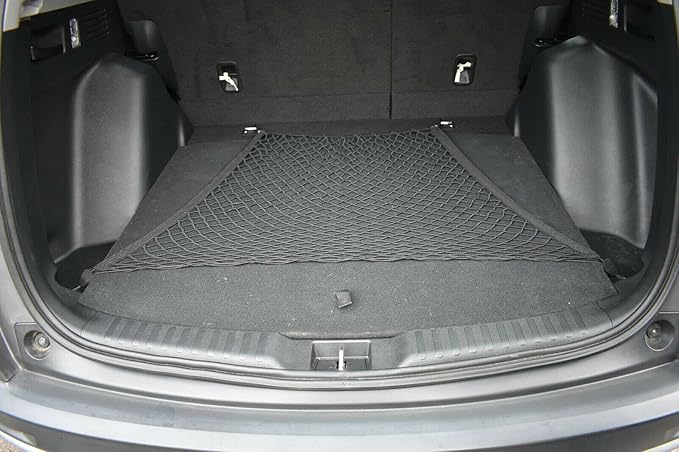 Rear Trunk Organizer Cargo Net for Honda CR-V 2018-2023 - Floor Style Cargo Net for SUV-Premium Mesh Elastic Car Trunk Organizer Vehicle Carrier Storage – Compatible with Honda CR-V