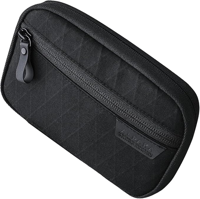 ALPAKA Admin Pouch Pro - Small Tool Pouch with Smooth Zipper, Weatherproof Storage for Electronics, Cables, EDC Organizer, Travel Accessories