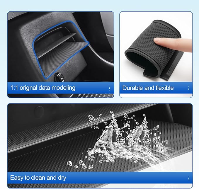 SHAOHAO for 2026 Hyundai Palisade Lower Organizer for 2026 Hyundai Palisade Calligraphy Accessories Under Console Organizer Tray 2026 Pliasade Hybrid Space Expand Storage Box (Only for 7-Seat)
