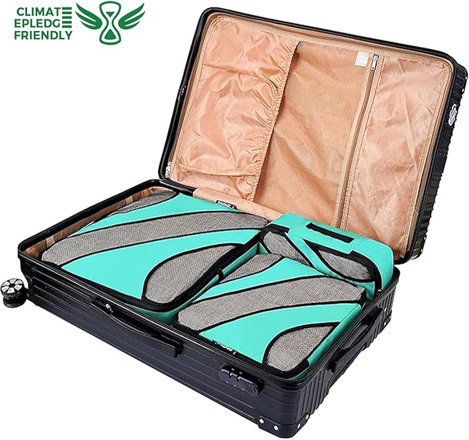 BAGAIL 6 Set Packing Cubes,Travel Luggage Packing Organizers
