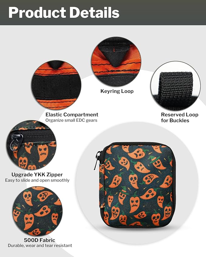 VIPERADE VE34 Mini EDC Organizer - Small Everyday Carry Pouch