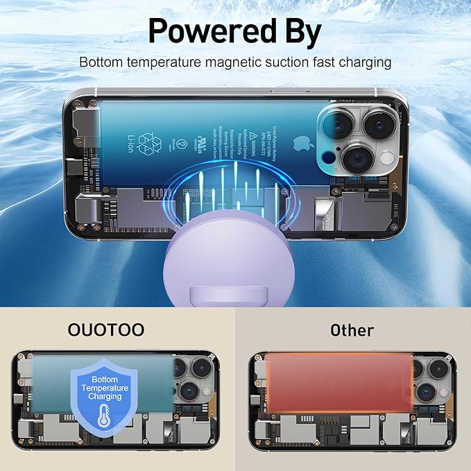 New 3 in 1 Charging Station for Apple Compatible with Magsafe Charger Stand for iPhone 17 16 15 14 13 12 Wireless Charging Station for AirPods Wireless Charger for iWatch Series