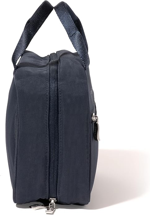 Baggallini Hanging Travel Toiletry Kit - Lightweight 6x10 Inch Makeup Bag