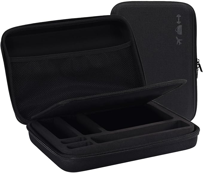 +skin Travel Compact Modern Minimalist Toiletry Bag Hard Shell Case-Waterproof Gym, Bathroom Accessories, Cosmetic, Makeu, Shaving Kit Organizer for Men & Women (Traveler, Black, Compact)