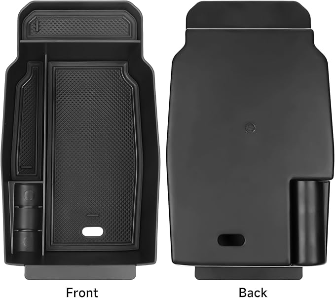 Center Console Organizer Tray Compatible with Mazda 2023-2026 CX-50 CX50 Accessories Armrest Storage Box ABS Console Insert Tray Container