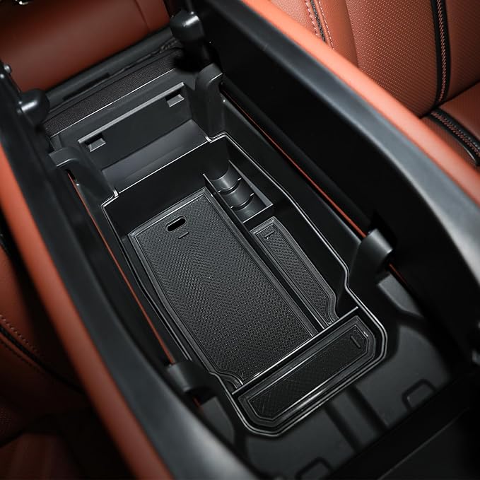 4PCS for Mazda CX50 and CX-50 hybrid Center Console Organizer Tray, Armrest Storage Box for Mazda CX50 CX 50 2025 2024 2023 Prime Insert Secondary Box, Must Have Interior Trim Accessories