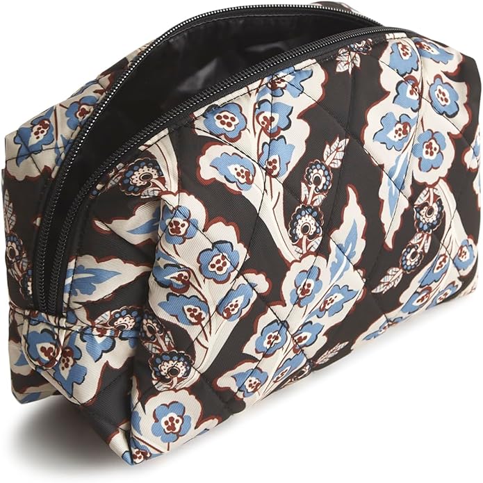 Vera Bradley Women's Performance Twill Medium Cosmetic Makeup Organizer Bag