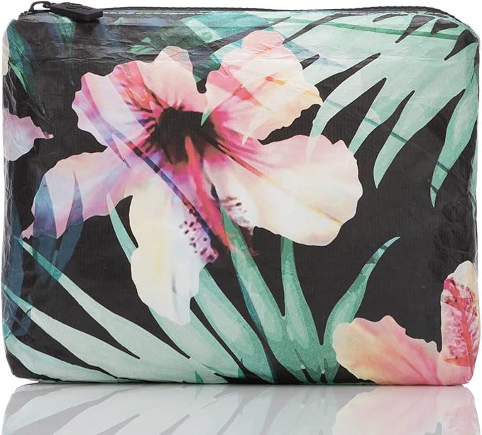 ALOHA Collection Small Pouch | Lightweight, Packable, and Splash-Proof Makeup Pouch | Easy to Clean