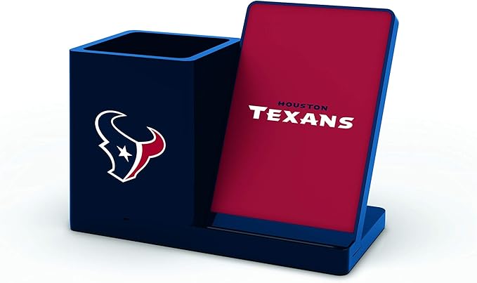 SOAR NFL Unisex Wireless Charging Stand and Desktop Organizer