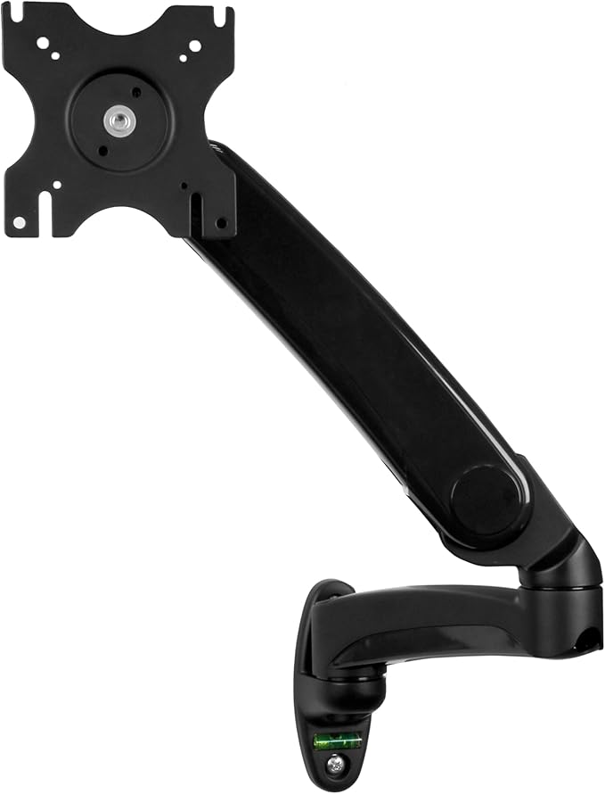 StarTech.com Wall Mount Monitor Arm - Full Motion Articulating - Adjustable - Supports Monitors 12??to 34??- VESA Monitor Wall Mount - Black (ARMPIVWALL)